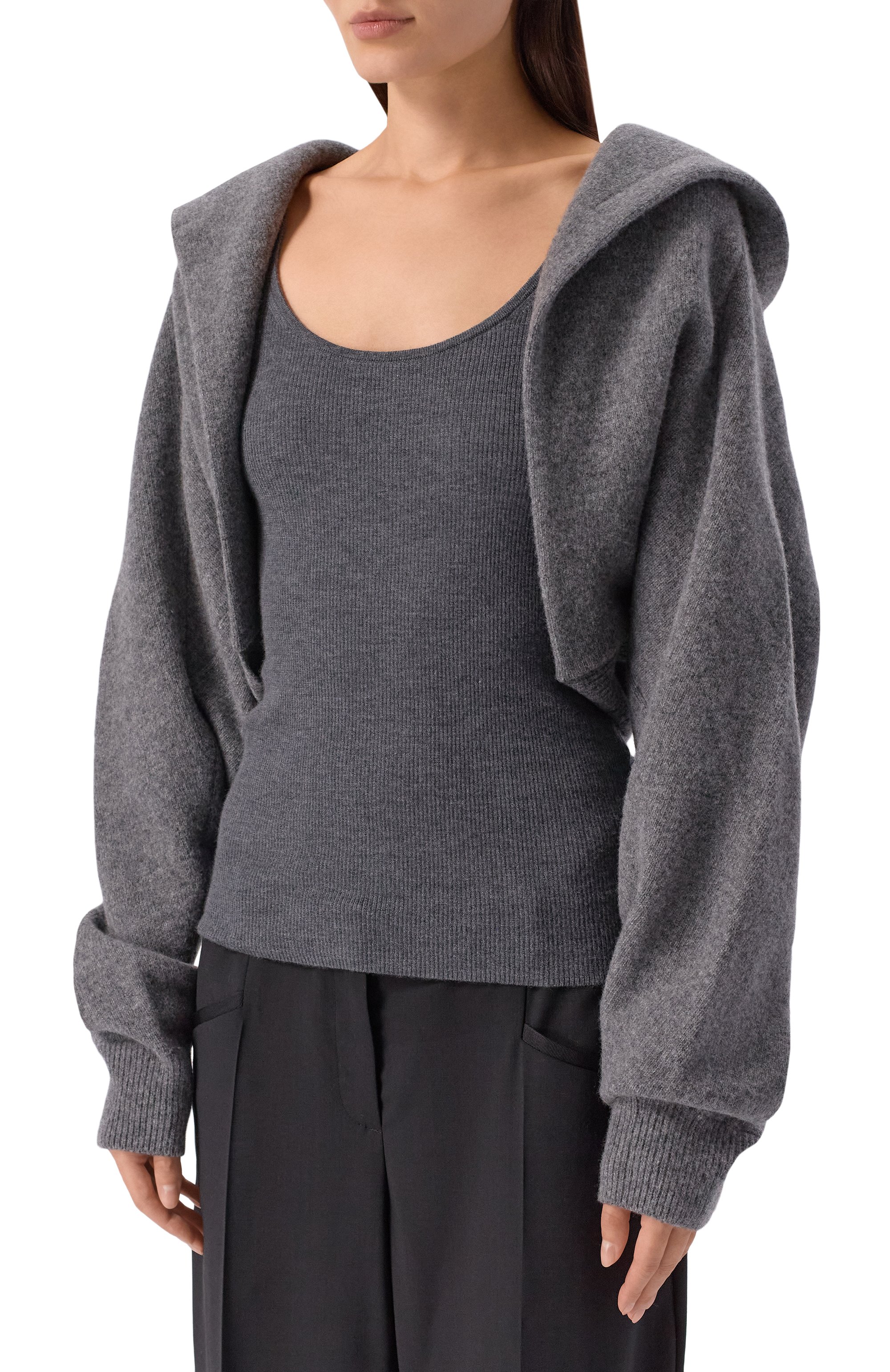 Кардиган из шерсти и каше�мира PETAR PETROV, арт. F25K11/WV/WS, фото 3