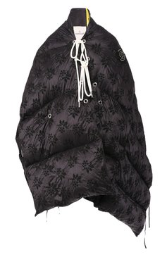 Женский пуховик 4 moncler simone rocha MONCLER GENIUS черного цвета, арт. E2-09W-49307-00-54AE4 | Фото 1 (Рукава: Короткие; Длина (верхняя одежда): До колена; Материал внешний: Синтетический материал; Кросс-КТ: Пуховик; Материал сплава: Проставлено; Материал подклада: Синтетический материал; Драгоценные камни: Проставлено; Материал утеплителя: Пух и перо; Статус проверки: Проверена категория)