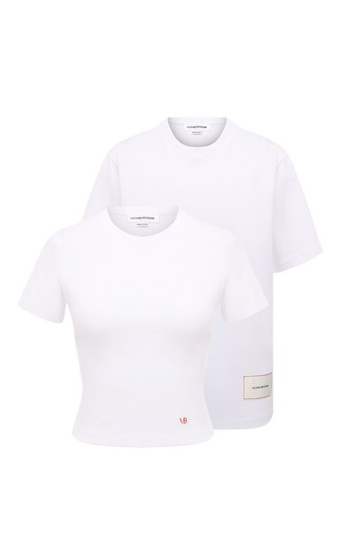 Женская комплект из двух футболок VICTORIA BECKHAM, арт. 1122JTS003228A