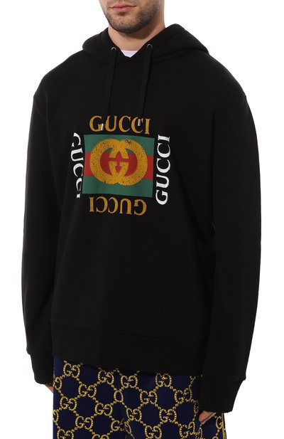 Хлопковое худи GUCCI, арт. 454585 X5J57, фото 3