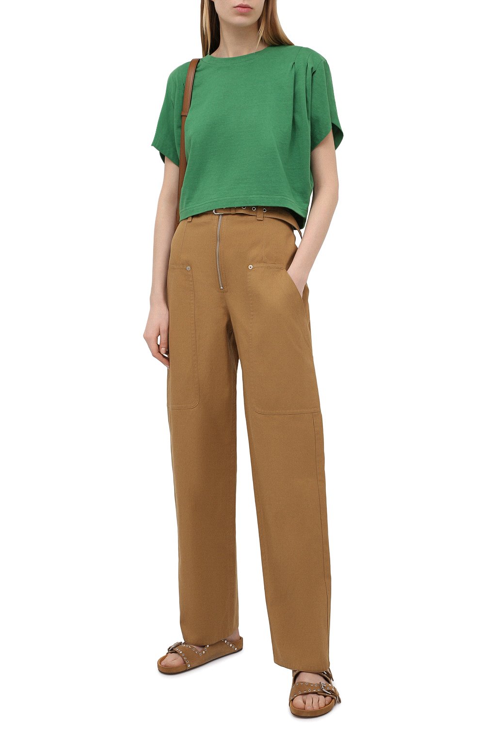 Хлопковая футболка ISABEL MARANT, арт. TS0779-21P027I/ZINALIA, фото 2