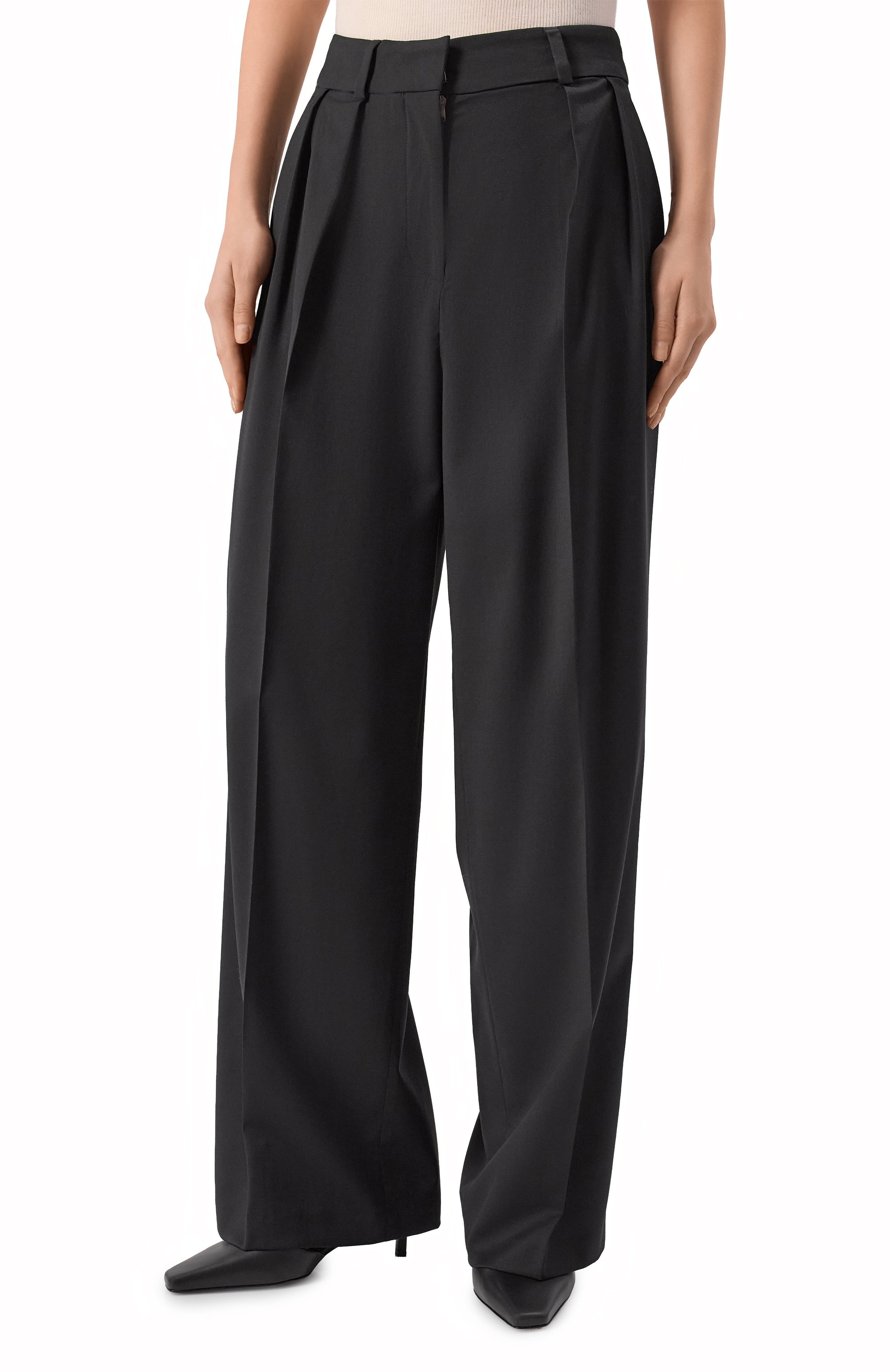 Шерстяные брюки BEATRICE .B, арт. 25FA1973W01600, фото 3