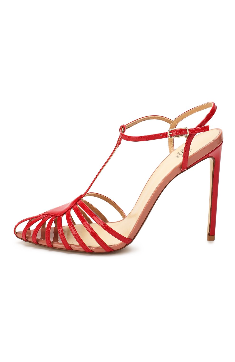 Кожаные босоножки FRANCESCO RUSSO, арт. R1S502/PATENT, фото 3