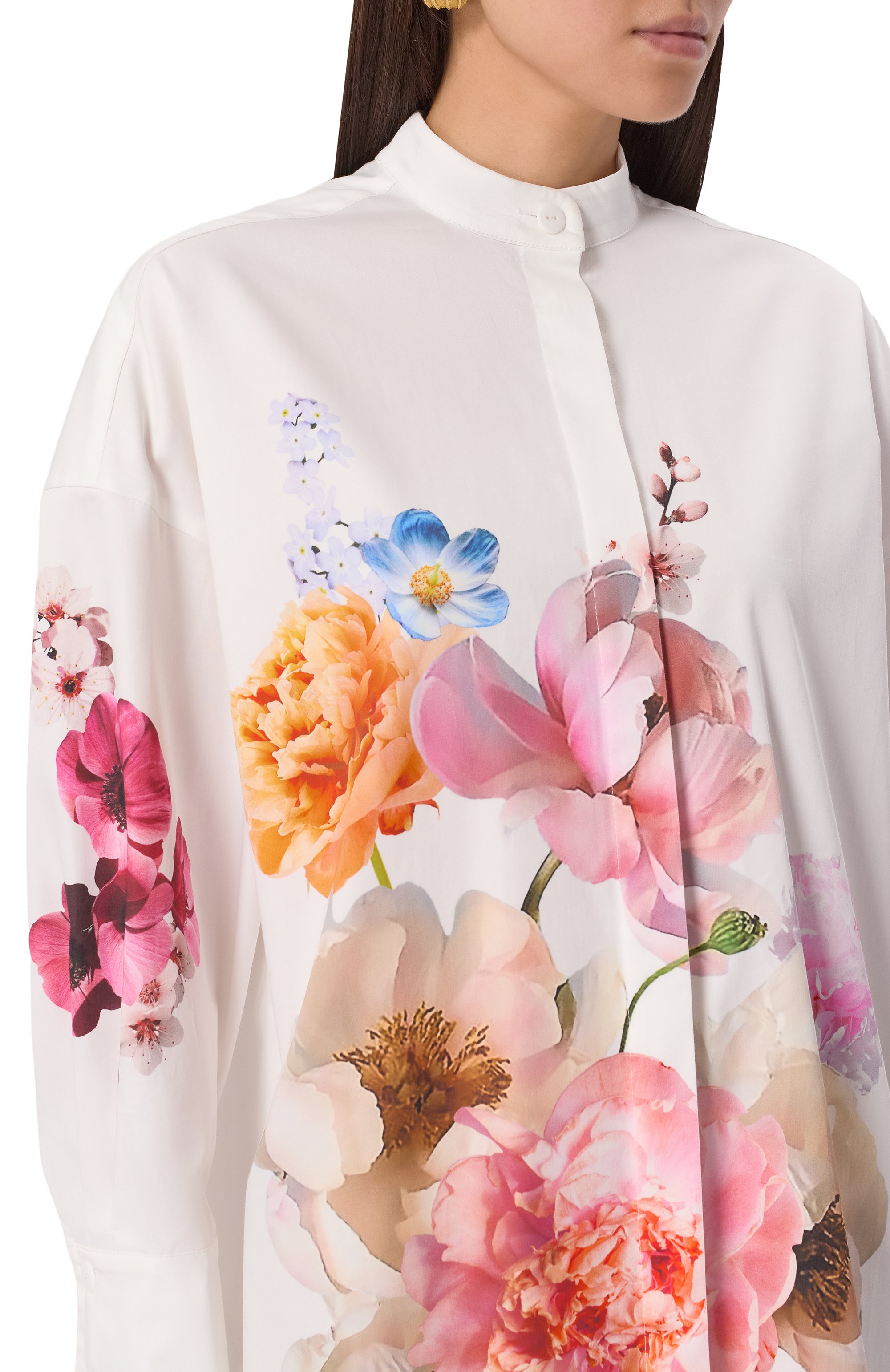 Хлопковая рубашка YANINA, арт. T-2974A, фото 5