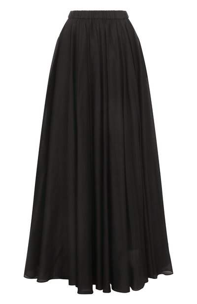 Юбка из хлопка и шелка CO черного цвета по цене 125000 руб., арт. 3374CSVS-S25, фото 1 Юбка из хлопка и шелка CO, арт. 3374CSVS-S25, фото 1