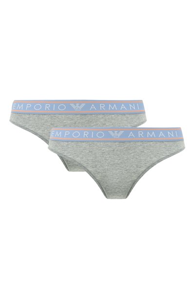 Женские комплект из двух трусов-бразилиана EMPORIO ARMANI, арт. 163337/3R227