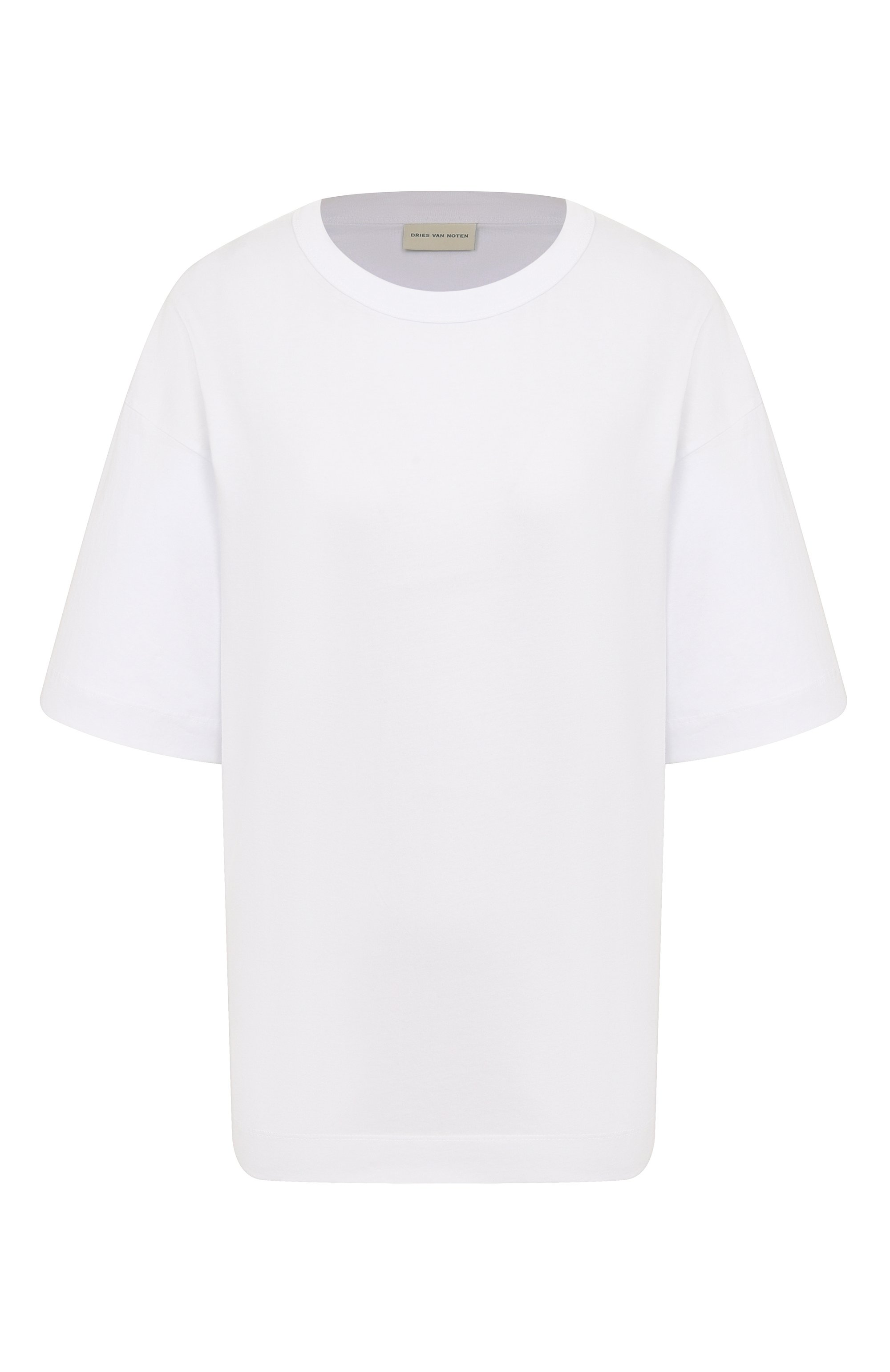 Хлопковая футболка DRIES VAN NOTEN, арт. 011101-2600-001, фото 1