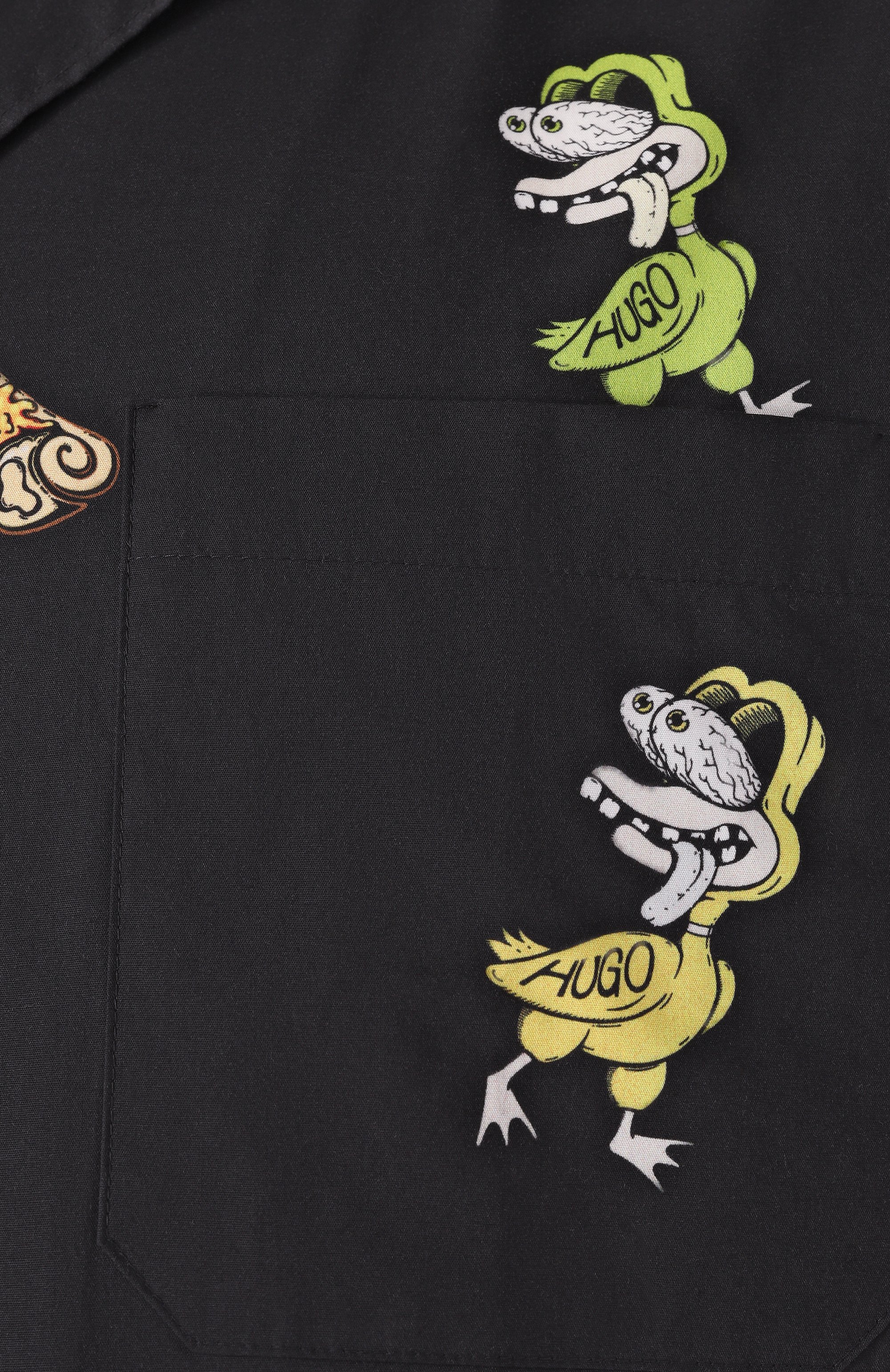 Хлопковая рубашка HUGO BLUE, арт. 50534201, фото 6