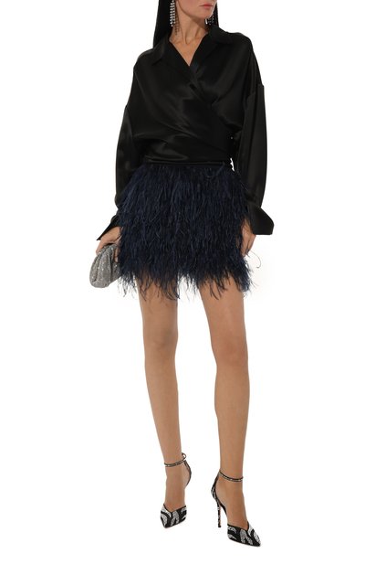 Юбка с отделкой перьями DOROTHEE SCHUMACHER, арт. 643005, фото 2