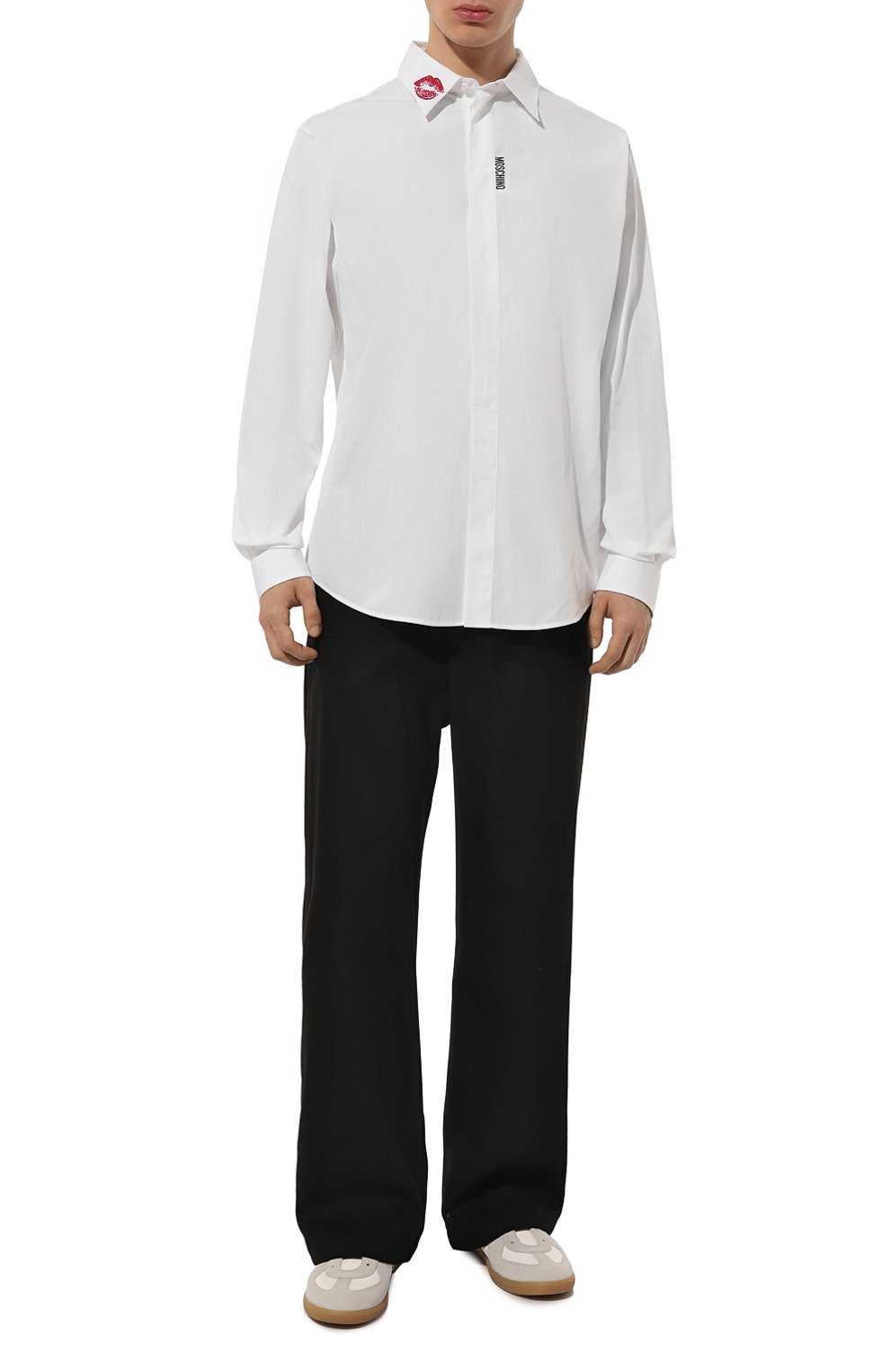 Хлопковая рубашка MOSCHINO, арт. A0201/5235, фото 2