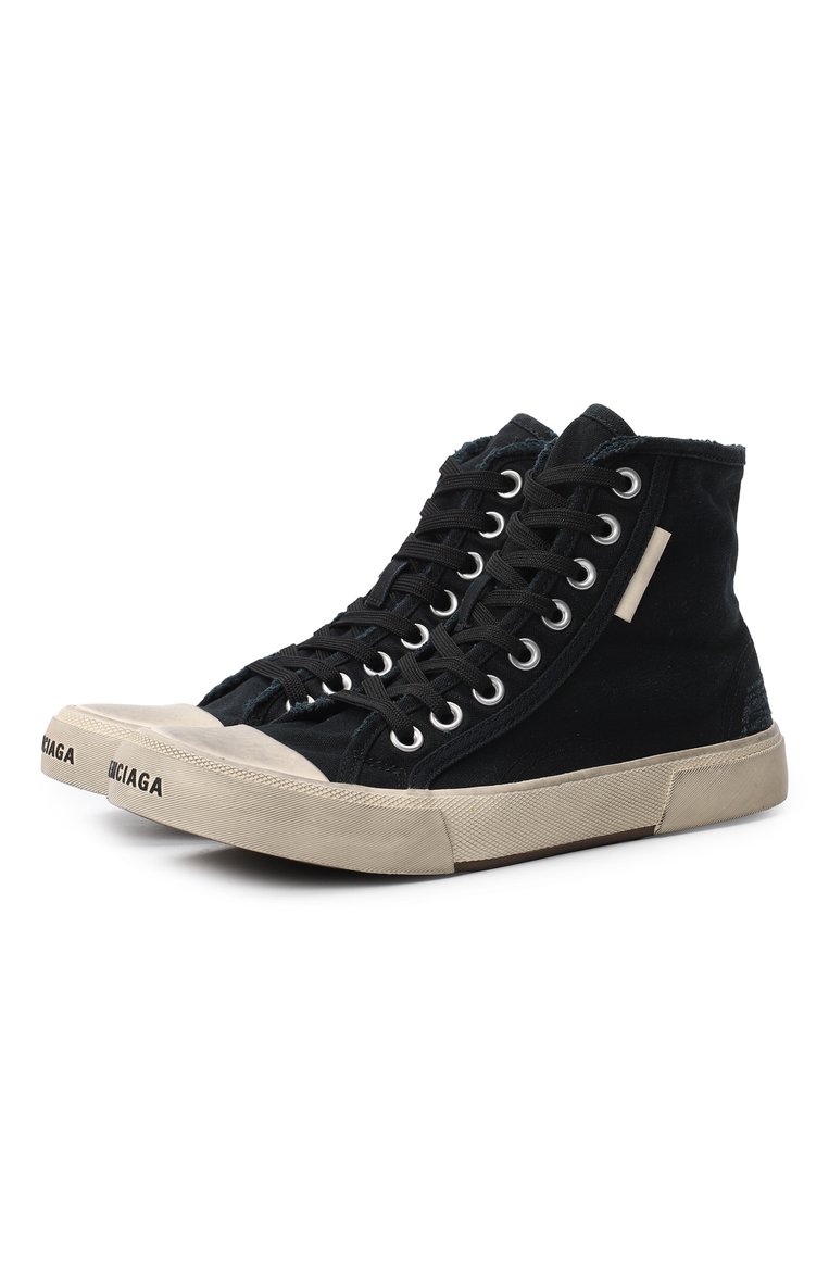 Текстильные кеды paris BALENCIAGA, арт. 688756W3RC1 1090, фото 1
