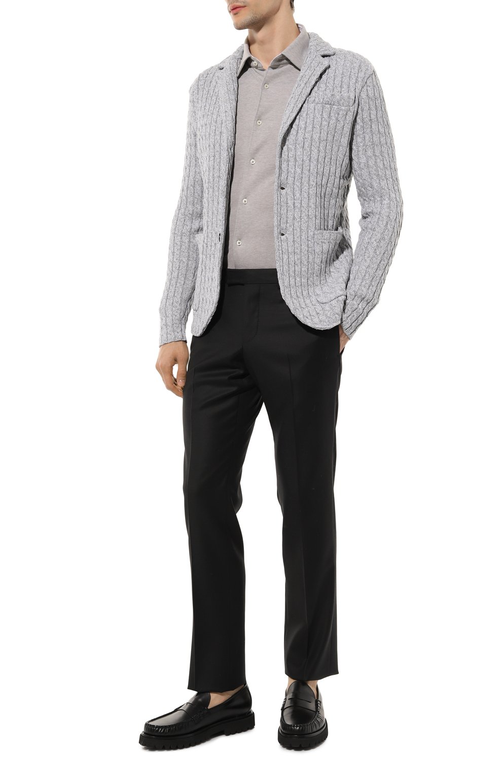 Хлопковая рубашка BOSS, арт. 50496870, фото 2