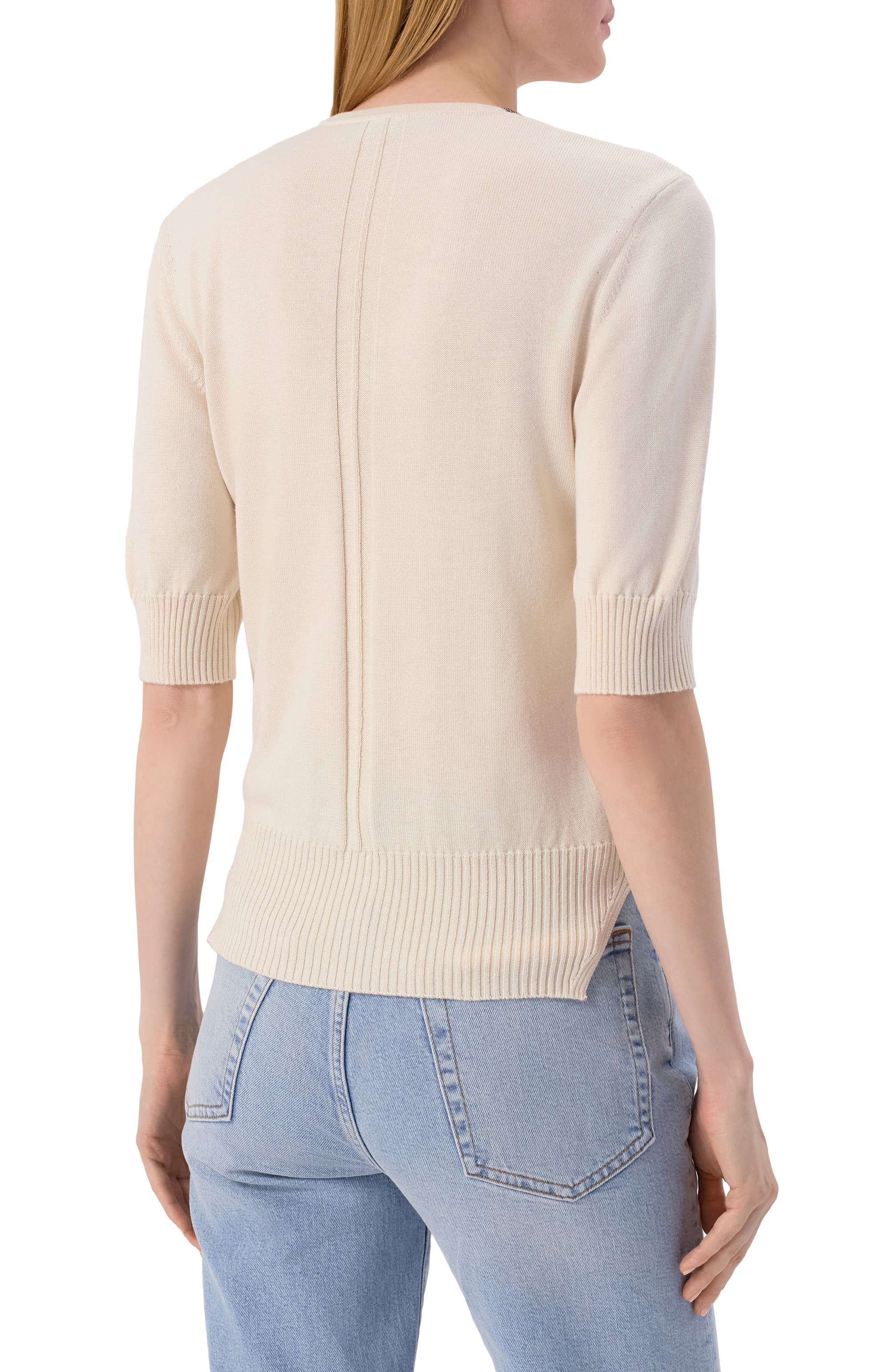 Пуловер из шелка и кашемира FREEAGE, арт. TS25.JM139.6030.101, фото 4