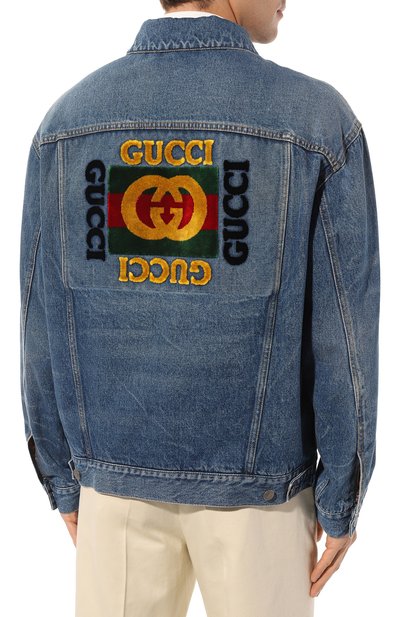 Джинсовая куртка GUCCI, арт. 475024 XDAAT, фото 4