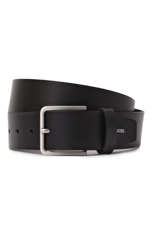 Кожаный ремень BOSS 50558731 Чёрный 50558731