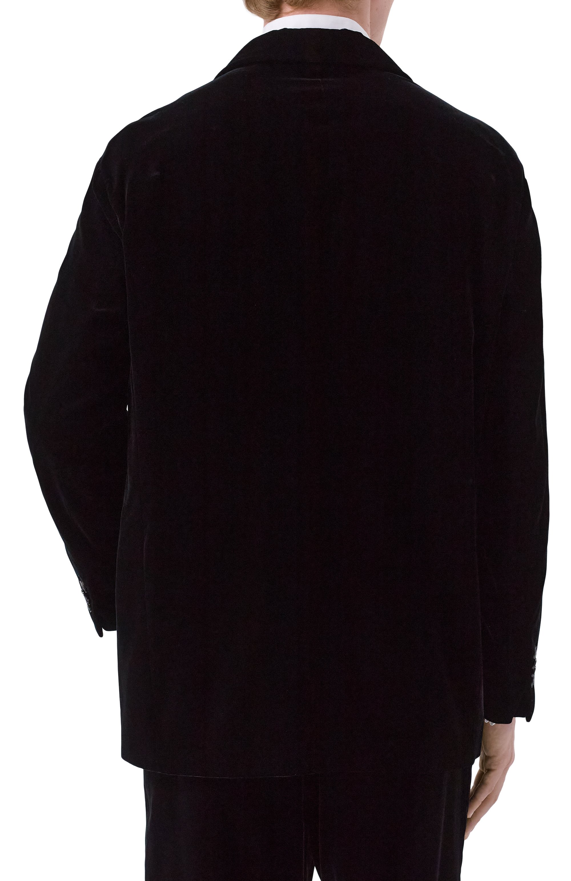 Бархатный пиджак GIORGIO ARMANI, арт. GM002819/TE10046, фото 4