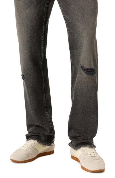 Замшевые кроссовки windspin AUTRY светло-бежевого цвета по цене 23350 руб., арт. A1UNWSLMUB01, фото 3 Замшевые кроссовки windspin AUTRY, арт. A1UNWSLMUB01, фото 3