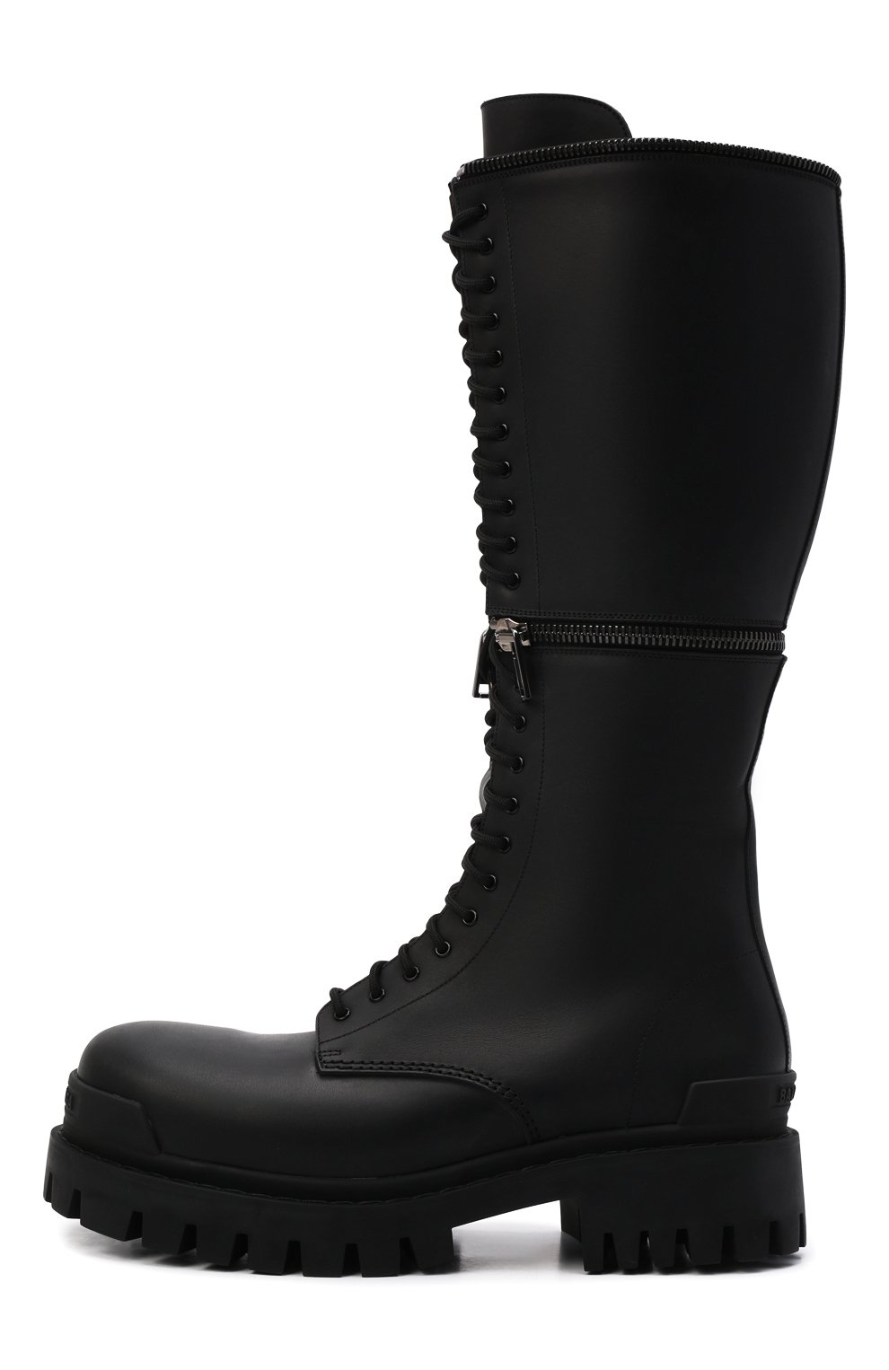 Кожаные ботинки master BALENCIAGA черного цвета по цене 143000 руб., арт. 664598/WA901, фото 4 Кожаные ботинки master BALENCIAGA, арт. 664598/WA901, фото 4