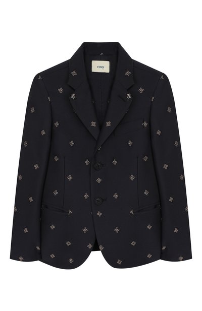 Пиджак из хлопка и шерсти FENDI, арт. JMA177/AACS/3A-6A, фото 1
