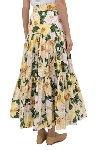 Хлопковая юбка DOLCE & GABBANA, арт. F4A8QT/HS5IA, фото 4