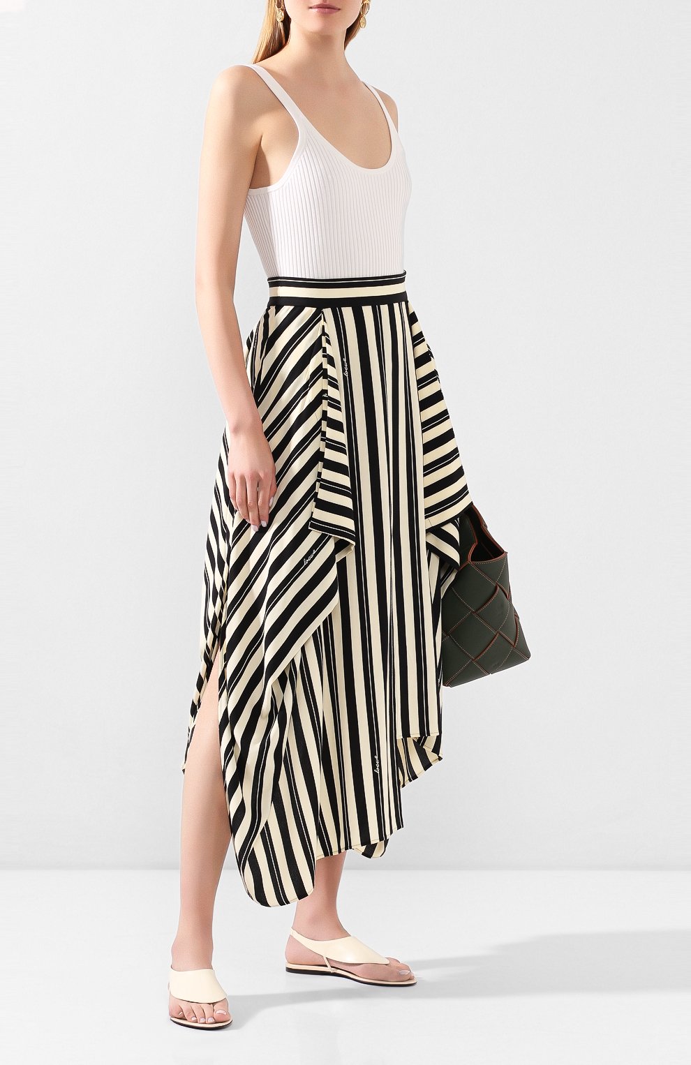 Кожаные сандалии THE ROW, арт. F1155-L35, фото 2