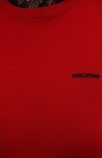 Пуловер из шерсти и кашемира REDVALENTINO, арт. WR3KC09J/64L, фото 5