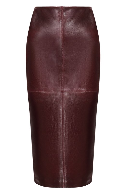 Кожаная юбка Sportmax AFA Бордовый AFA
