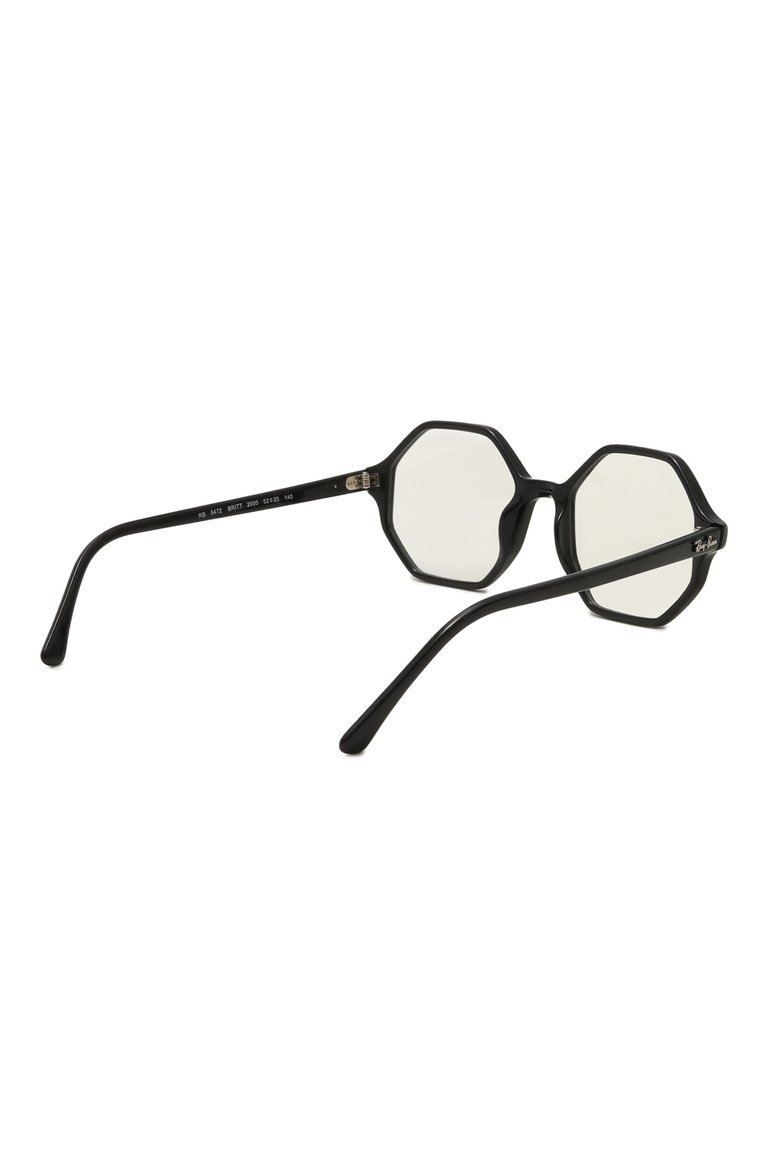 Женские оправа RAY-BAN черного цвета, арт. 5472-2000 | Фото 4 (Тип очков: Оправа; Региональные ограничения белый список (Axapta Mercury): RU, Не проставлено; Нос: Не проставлено; Материал: Пластик; Очки форма: Креативные, Круглые; Оптика Гендер: оптика-женское)