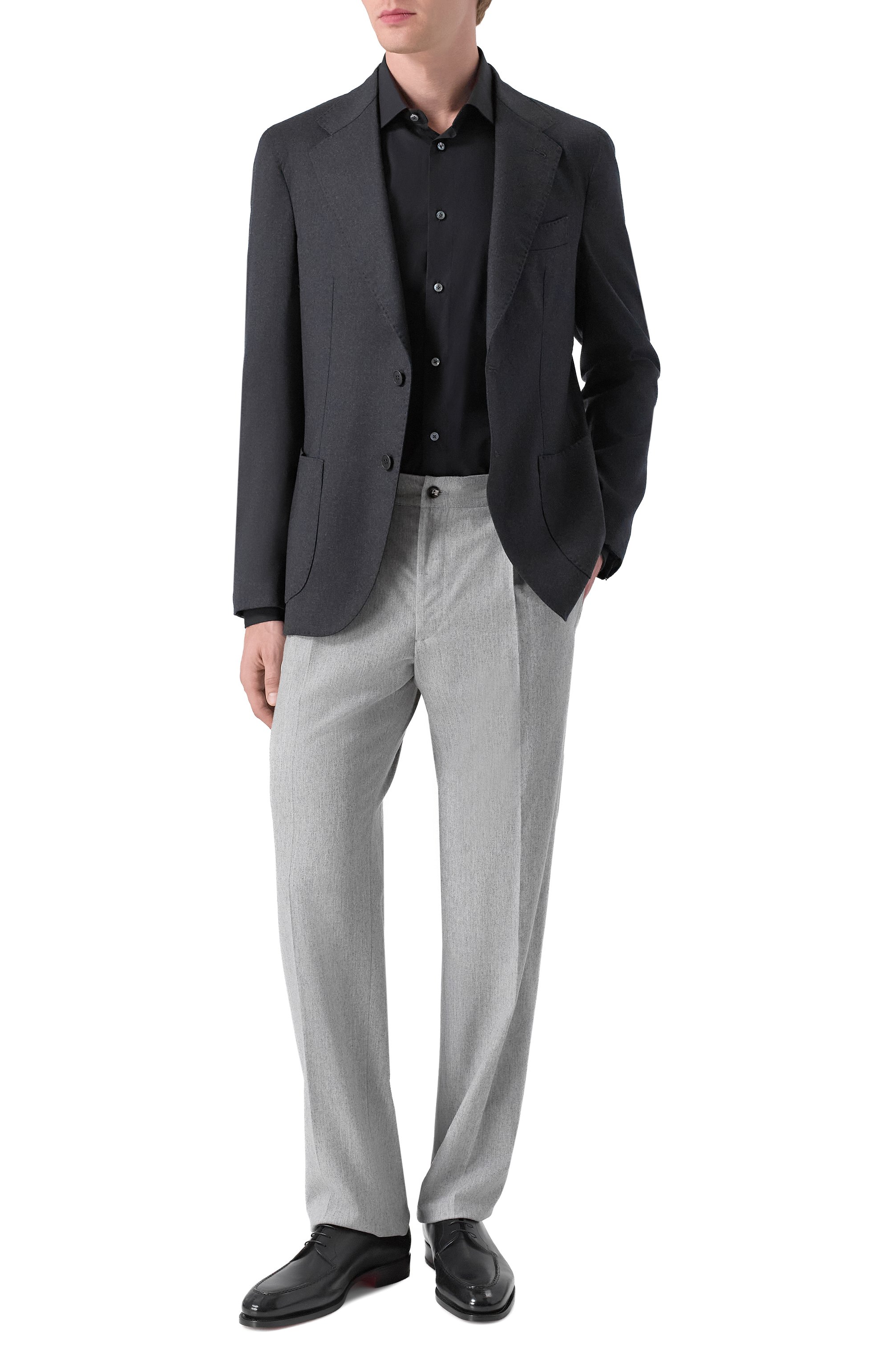 Хлопковая сорочка ZEGNA, арт. 9MS0MT/RCT1069, фото 2