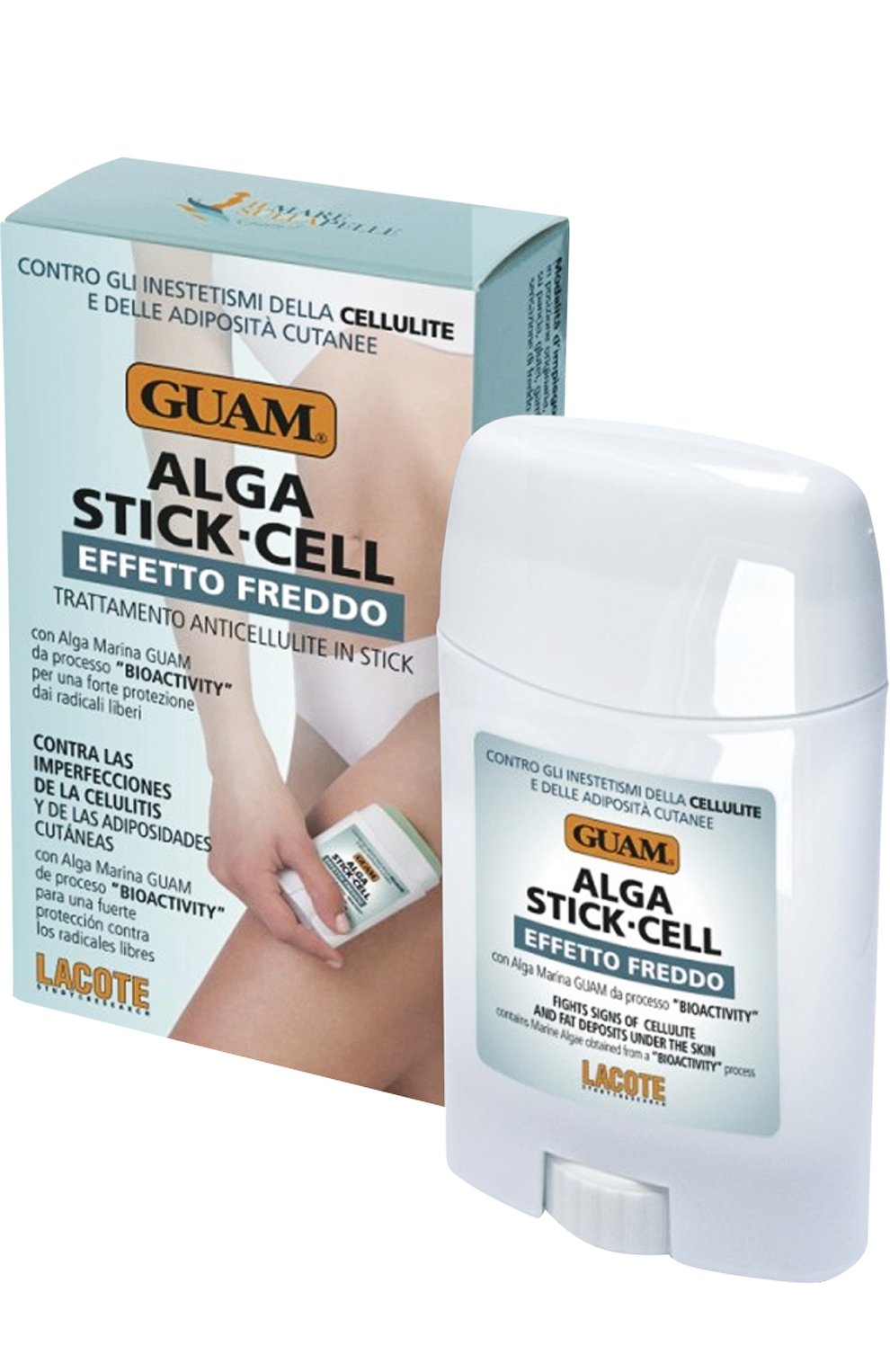 Антицеллюлитный стик с охлаждающим эффектом alga stick-cell (75ml) GUAM, арт. 8025021140810, фото 1