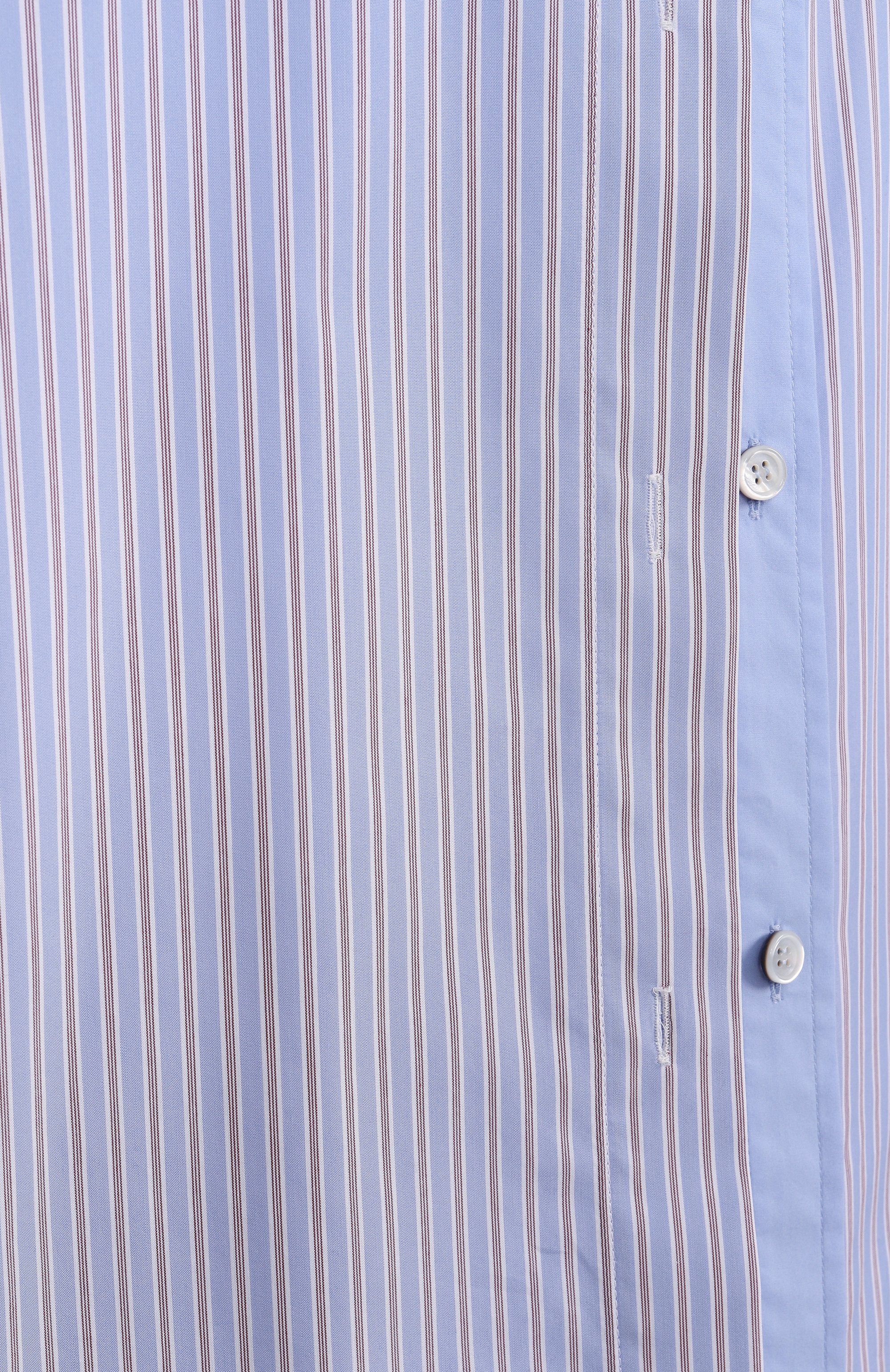 Хлопковая рубашка JUUN.J голубого цвета по цене 76100 руб., арт. JW5164W02Q, фото 6 Хлопковая рубашка JUUN.J, арт. JW5164W02Q, фото 6