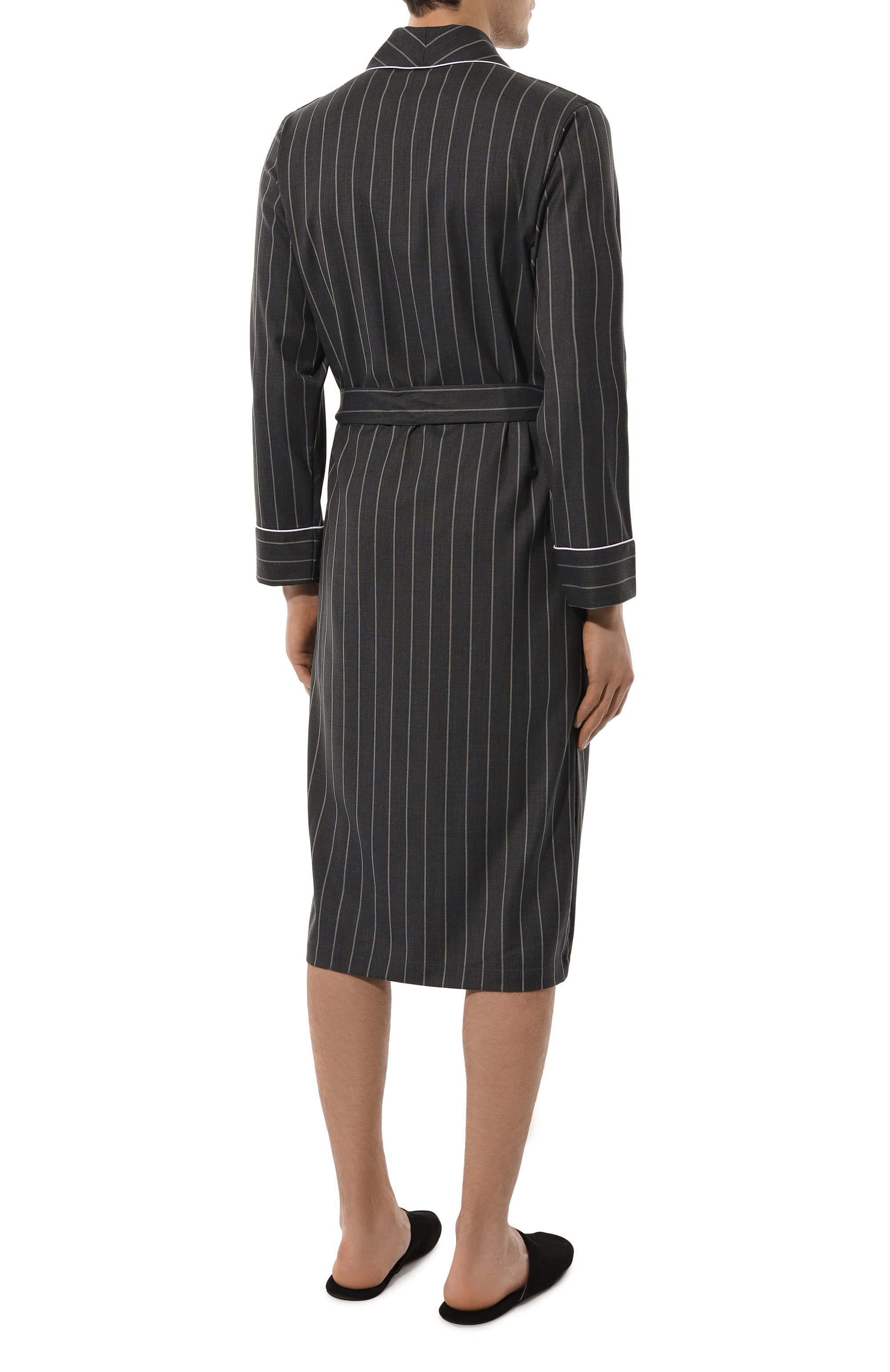 Шерстяной халат ROBERTO RICETTI, арт. VESTAGLIA R0BE LUNGA/LANA3376, фото 4