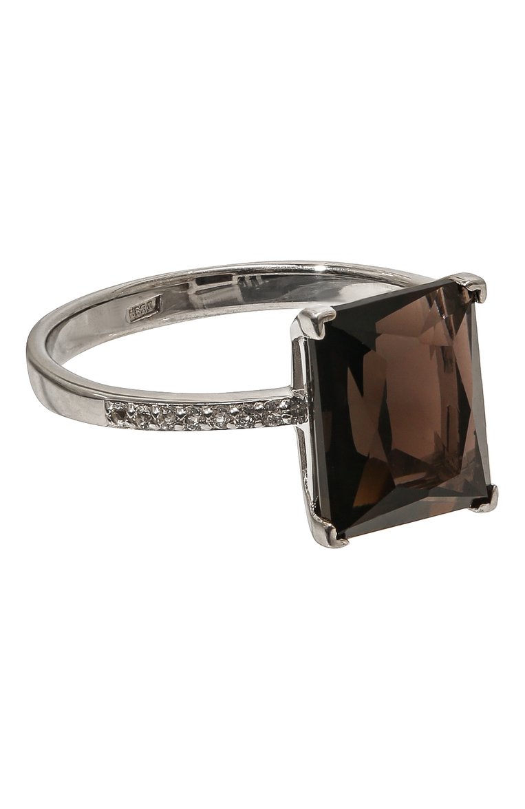 Женское кольцо SECRETS JEWELRY коричневого цвета, арт. КДТДБТС00012 | Фото 1 (Материал: Серебро; Нос: Не проставлено; Региональные ограничения белый список (Axapta Mercury): Не проставлено)
