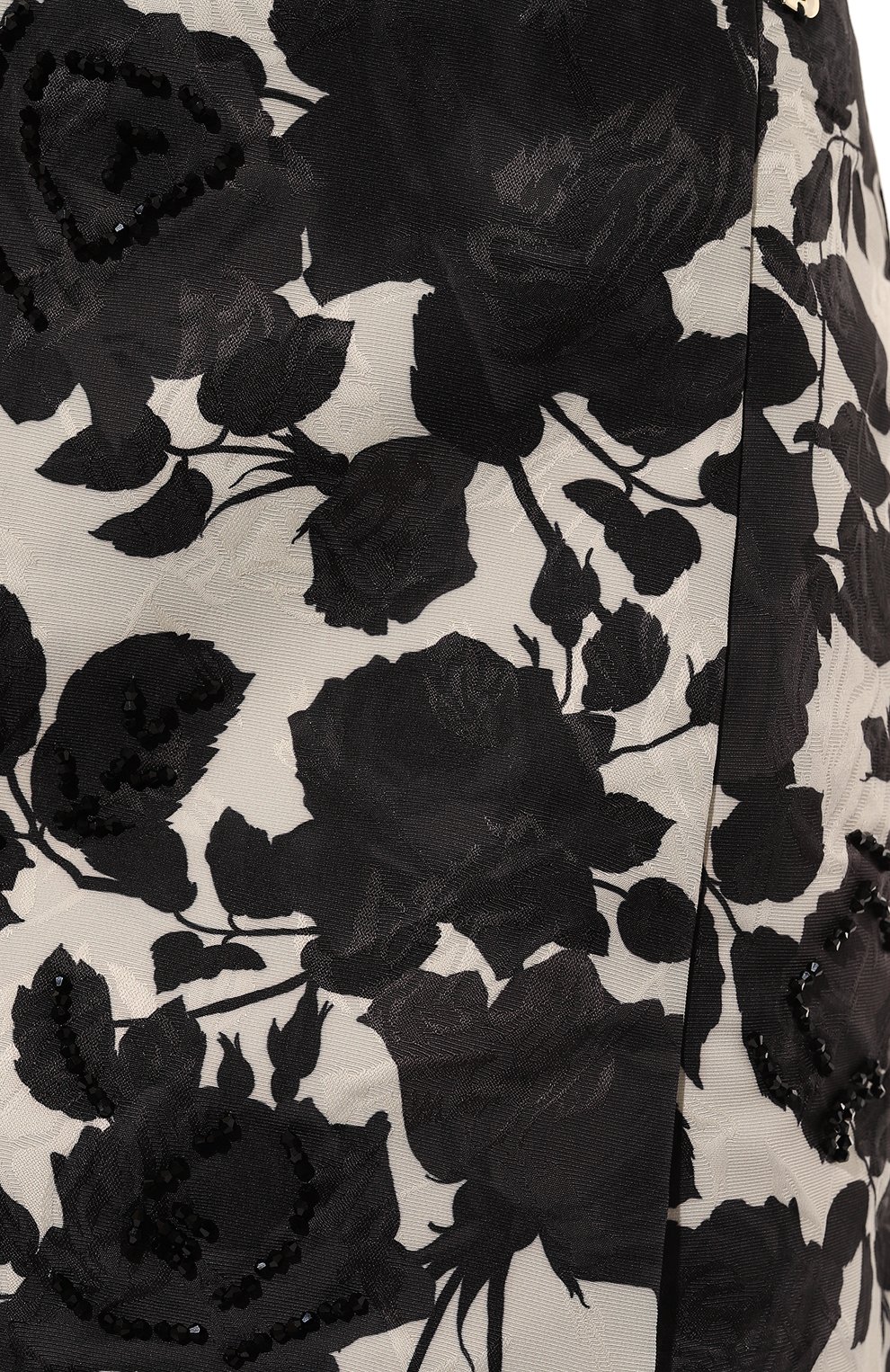 Юбка BLUGIRL черно-белого цвета по цене 31300 руб., арт. RF4093/T3637, фото 5 Юбка BLUGIRL, арт. RF4093/T3637, фото 5