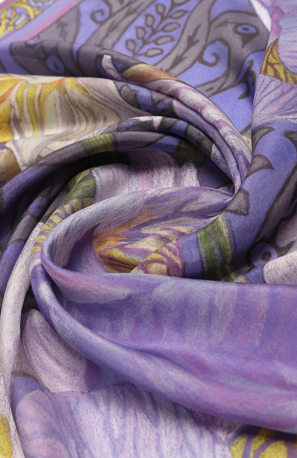 Шелковый платок ирисы GOURJI, арт. T23IR7R/1, фото 3