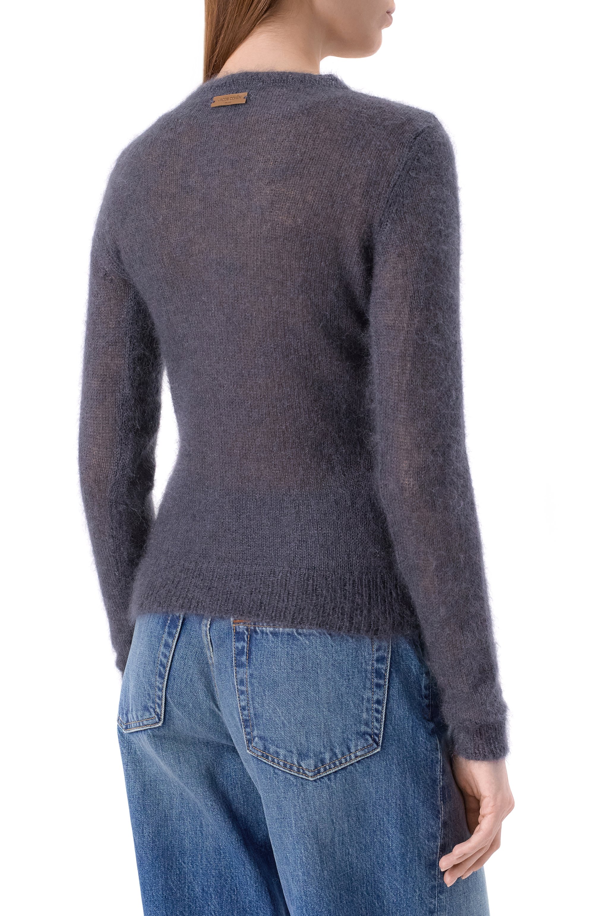 Пуловер из шерсти и шелка JACOB COHEN, арт. 25I P/JDM_SP004 000 X0028 FL, фото 4