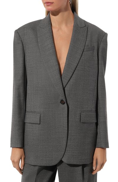 Шерстяной жакет BRUNELLO CUCINELLI, арт. MB1167320P, фото 3