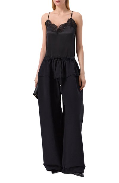 Женские хлопковые брюки ALAIA, арт. AA9P1230J094C