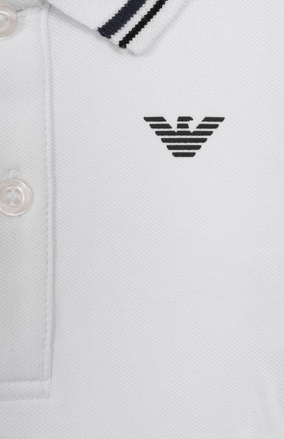 Хлопковое поло EMPORIO ARMANI, арт. 8NHFB5/1JPTZ, фото 3