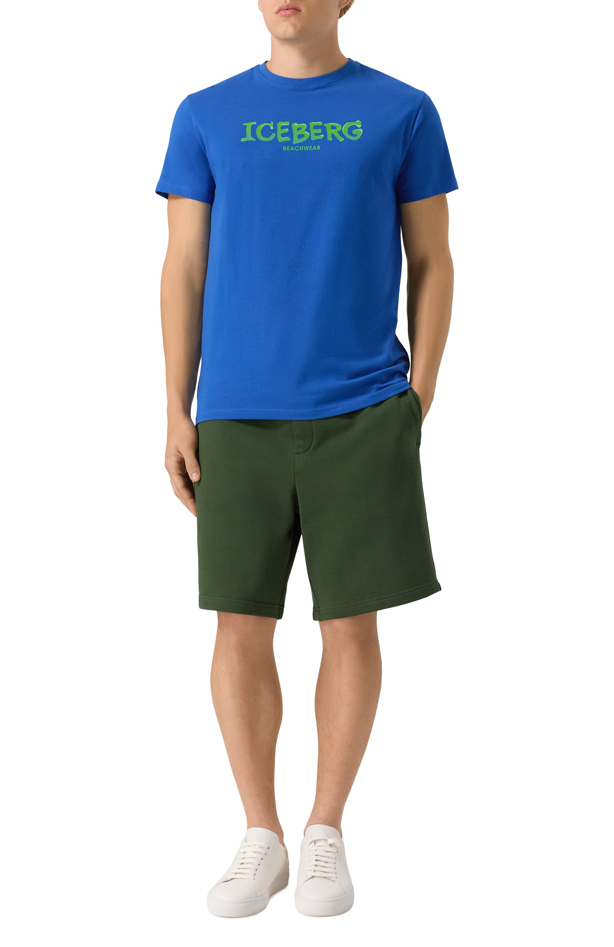 Хлопковая футболка ICEBERG, арт. ICE25MTS01, фото 2