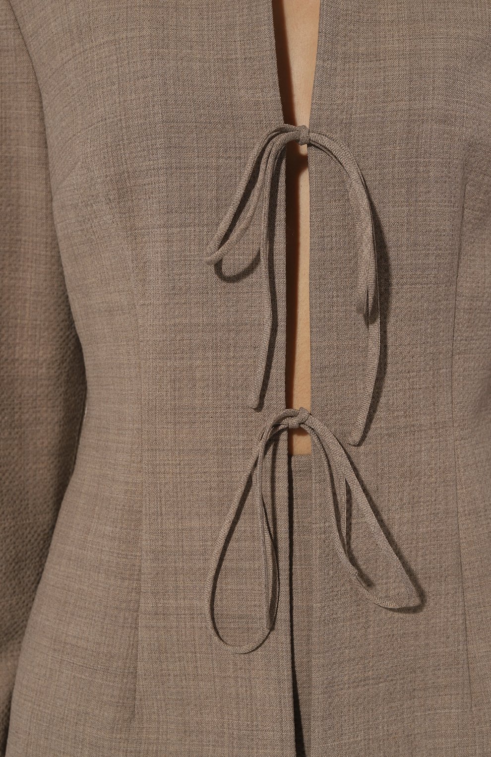 Шерстяная блузка LUDA NIKISHINA, арт. SH/TILDA/BIEGE, фото 5