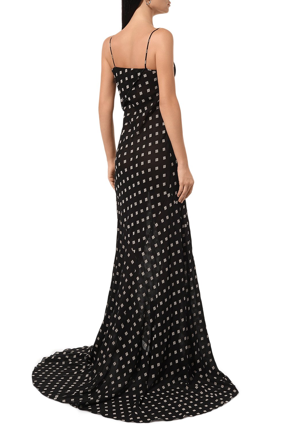 Платье из вискозы ANN DEMEULEMEESTER, арт. 2402-W-DR25-FA540-D0092, фото 4