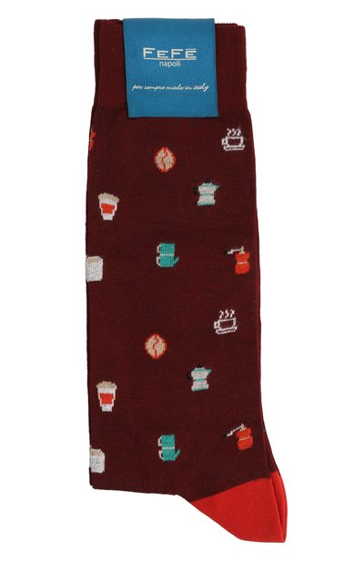 Мужские хлопковые носки FEFE`, арт. SH0RT S0CKS/S0C0FFEE7C-U