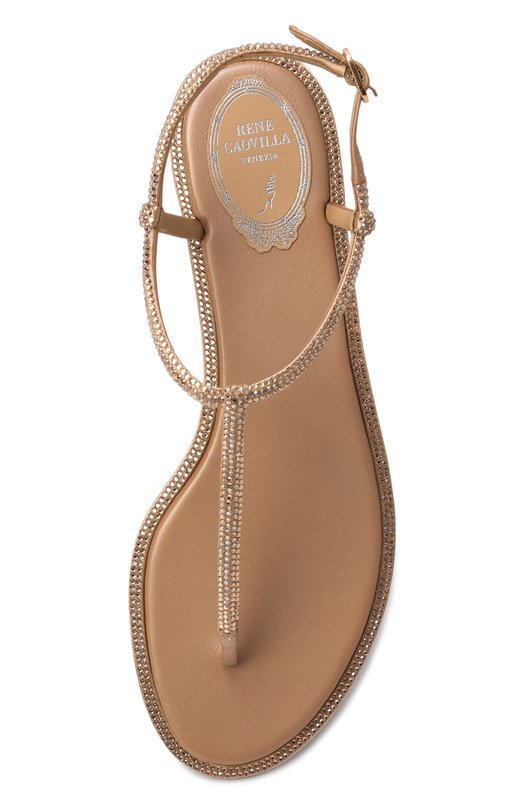 Текстильные сандалии Diana Rene Caovilla C11574-010/R001 Бежевый  C11574-010/R001 Фото 6