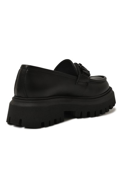 Кожаные лоферы MOSCHINO, арт. 78747/VAR1/28-35, фото 3