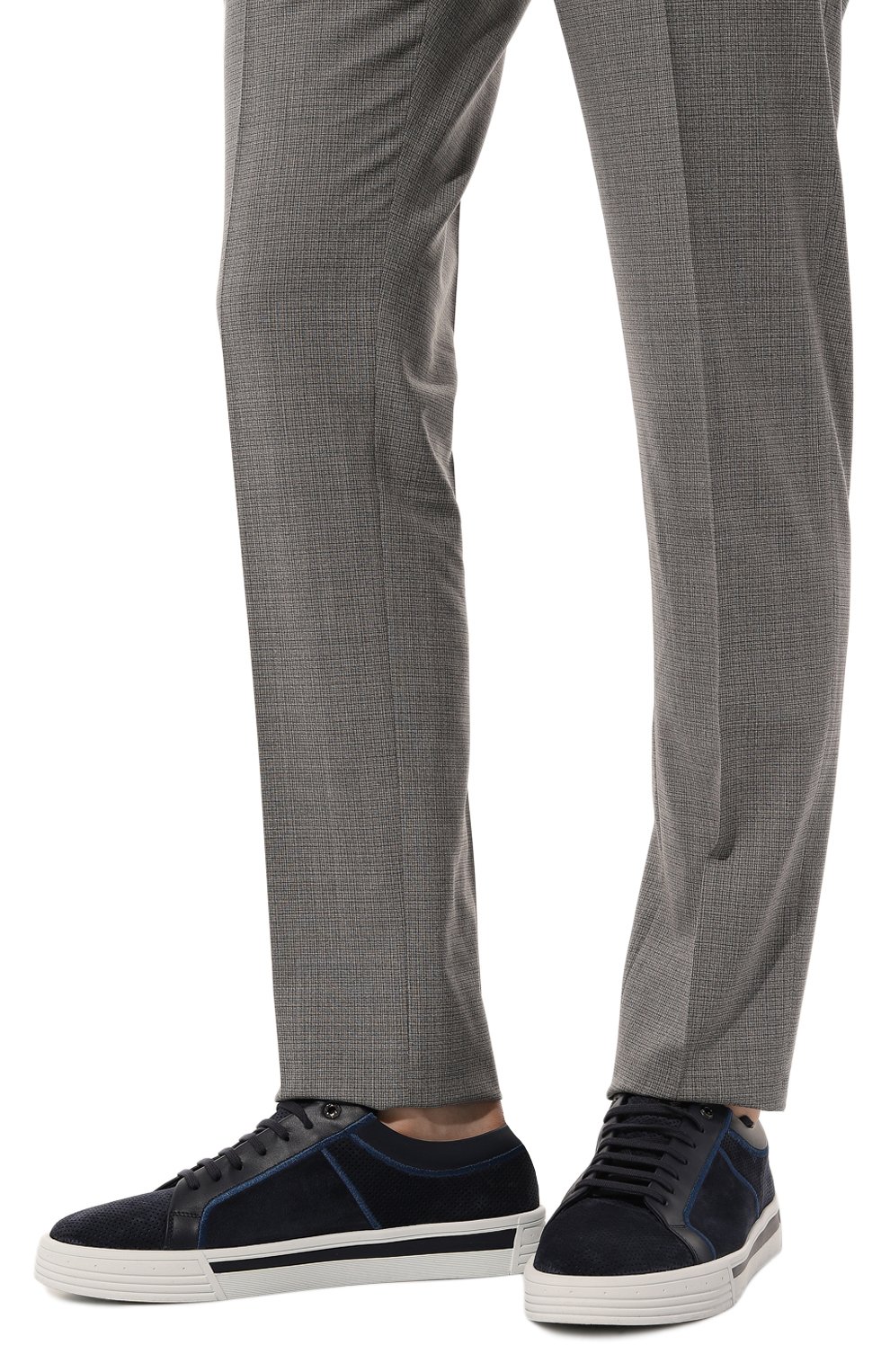 Замшевые кеды STEFANO RICCI, арт. UE23_G5168/SDPWY, фото 3