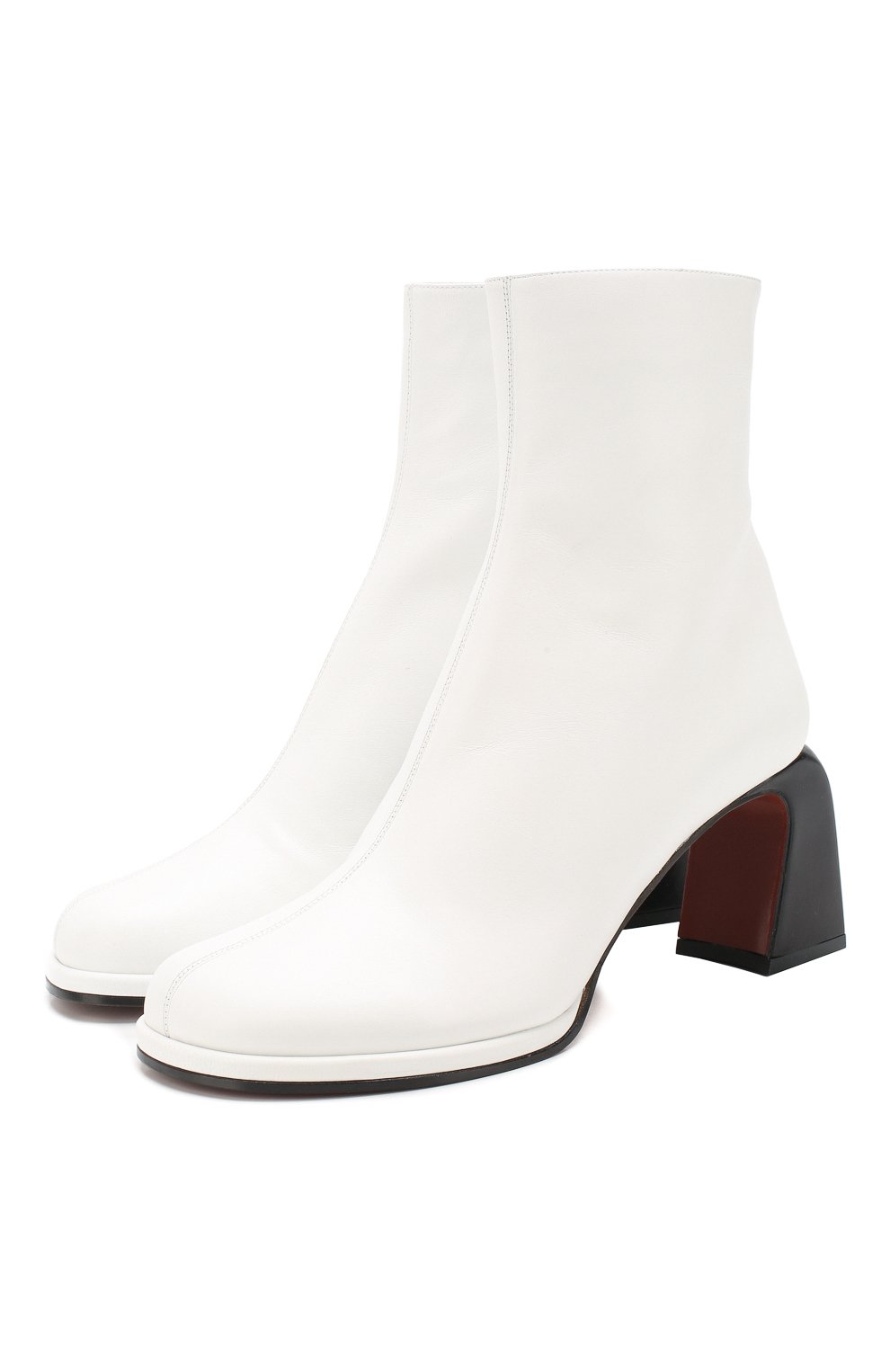 Кожаные ботильоны chae 75 MANU ATELIER, арт. 2019101, фото 1