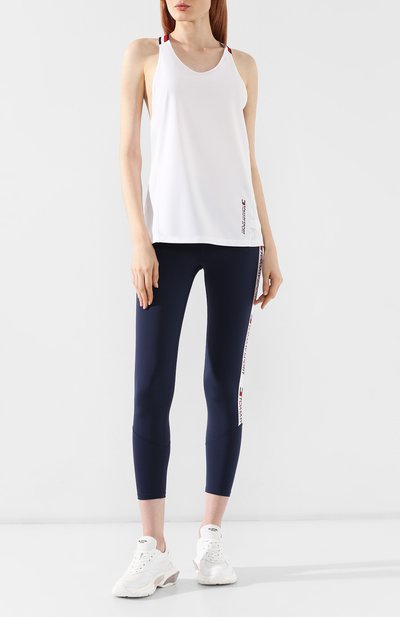 Топ TOMMY SPORT белого цвета по цене 4490 руб., арт. S10S100022, фото 2 Топ TOMMY SPORT, арт. S10S100022, фото 2