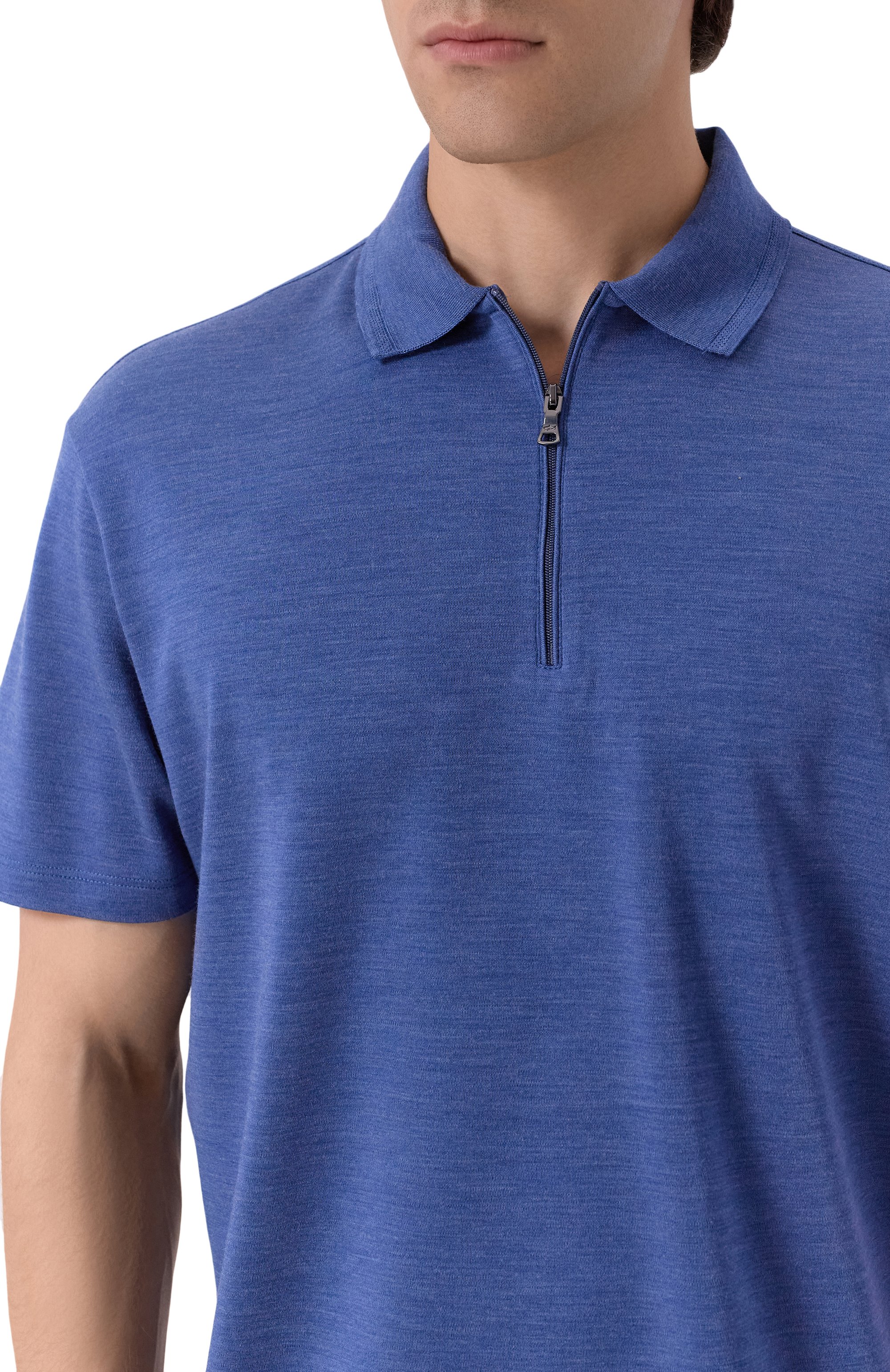 Поло из шерсти и шелка PAUL&SHARK синего цвета по цене 41400 руб., арт. 15311701, фото 5 Поло из шерсти и шелка PAUL&SHARK, арт. 15311701, фото 5