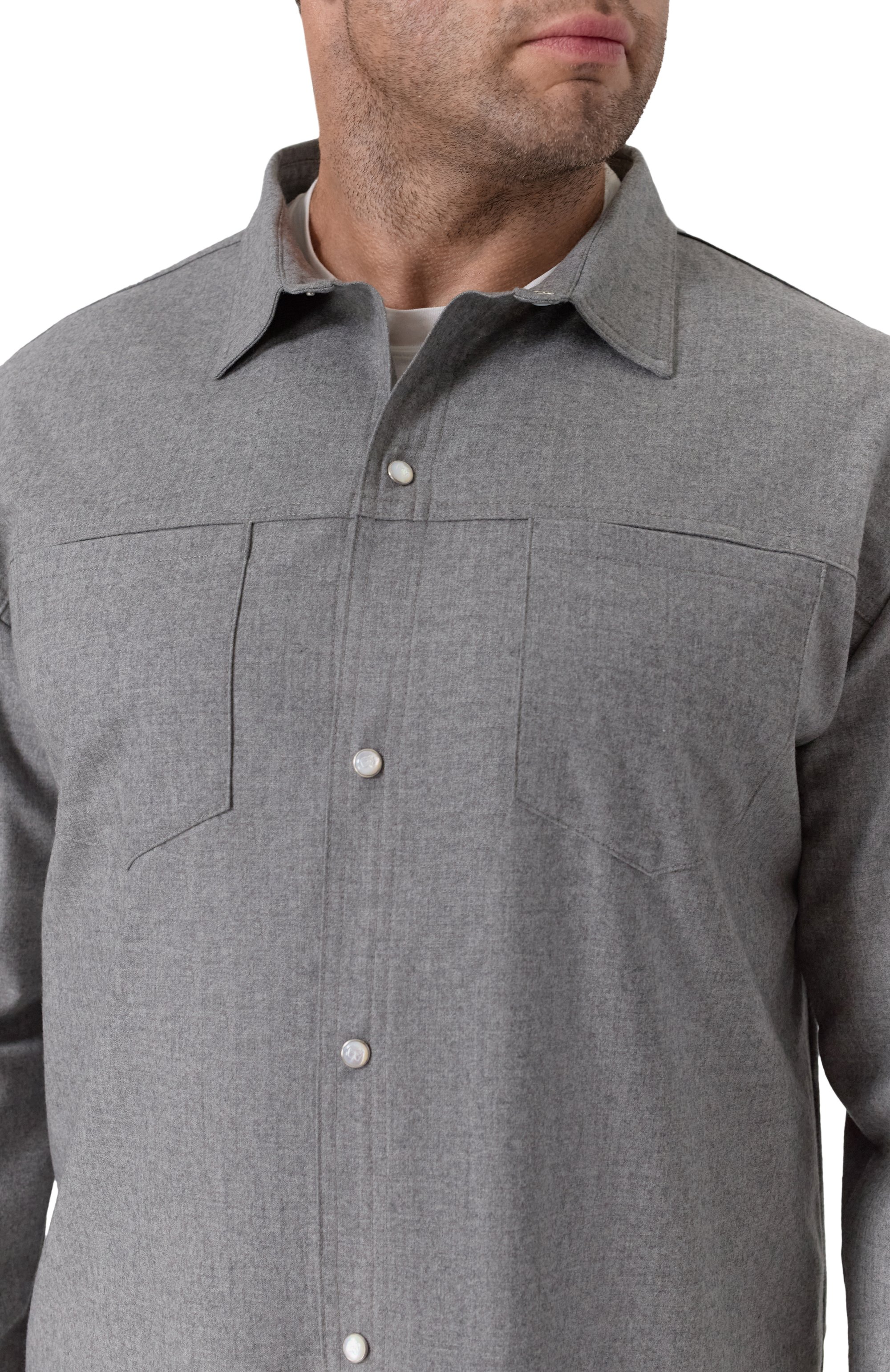 Кашемировая рубашка MARCO PESCAROLO, арт. ZEUS/5243/2, фото 5